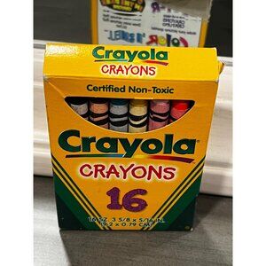 Crayola Crayons 16 Count Vintage Set Discontinued Colors 1997